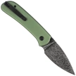 Civivi Knife Qubit Green Aluminum, Black Damascus (C22030E-DS1)