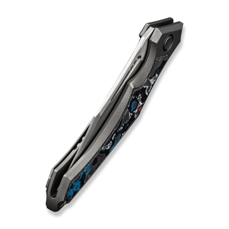 WE Knife Orpheus LE No ???/155 Gray Titanium / Nebula Fat Carbon, Hand Rubbed Satin CPM 20CV (WE23009-4)