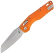 Microtech MSI Mini Ram-Lok S/E Knife Orange Fluted Aluminum, Stonewashed M390MK by Tony Marfione (210M-10FLOR)