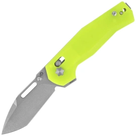 Nóż składany Maserin CB-1, 632/G10G Neon Yellow G10, Stonewashed MagnaCut