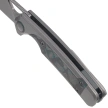 Kizer Ara Knife Gray Titanium / Brittany Blue Camo Carbon, Gray Stonewashed S45VN Jonathan Styles & Paul Munko (Ki3729A2)