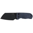 Kizer Drop Bear 2 Knife Blue Canyon Richlite, Matte DLC Basic Nitro-V by Azo (V3619.2CS1)