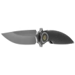 Nóż składany RikeKnife Viper 4 Dark Gray Titanium, Beadblasted M398 by Richard Wu  (Viper 4-DG)