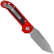 Nóż automatyczny Microtech LUDT Gen III T/E Red Aluminium, Stonewashed M390MK by Tony Marfione (1136-10RD)