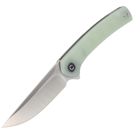 CIVIVI Knife Mini Asticus Natural G10, Satin 10Cr15CoMoV (C19026B-3)