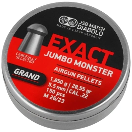 JSB Exact Jumbo Monster Grand 5.52 mm pelletes, 150 pcs. (546488-150)