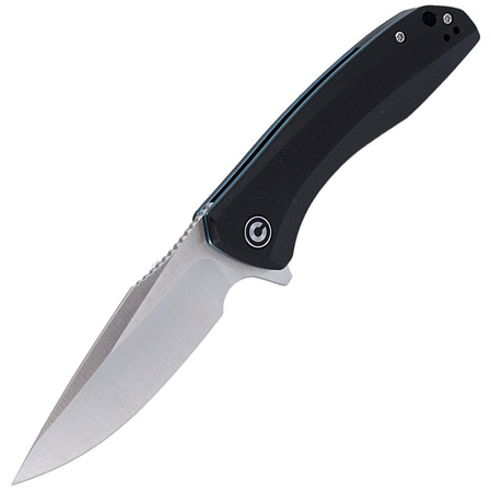 CIVIVI Knife Baklash Black G10, Satin Finish (C801C)