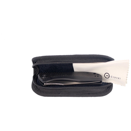 Nóż składany CIVIVI Baklash Black G10 / Carbon Fiber, Satin Finish (C801D)