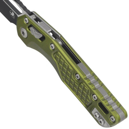 Nóż składany Microtech MSI S/E OD Green Frag Aluminium, Black M390MK by Tony Marfione (210-1FROD)