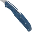 Nóż składany Spyderco Endura 4 Lightweight Cobalt Blue FRN, Satin CPM SPY27 by Sal Glesser (C10PCBL)