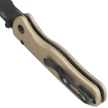 Kizer Drop Bear 2 Knife Tan Aluminum, Matte DLC Basic Nitro-V by Azo (V3619.2CD1)