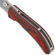 Nóż składany Muela SW-8R Red Pakka Wood, Satin X50CrMoV15