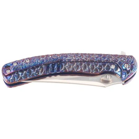 WeKnife Dracarys LE No ???/199 Flamed Titanium, Satin M390 (WE25061B-3)