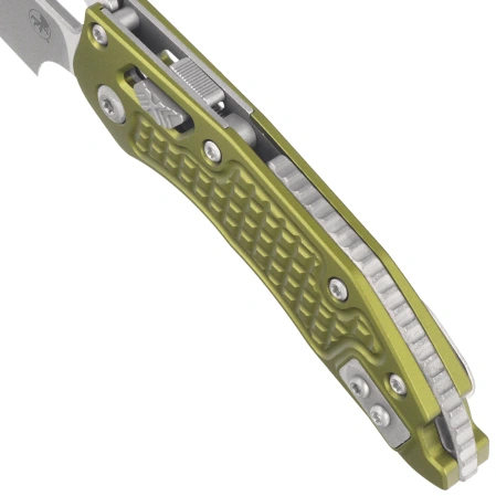 Microtech M-Stitch Ram-Lok S/E Knife OD Green Frag Aluminium, Apocalyptic M390MK by Borka Blades and Tony Marfione (169MRL-10APFROD)