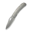 Nóż składany WeKnife Inmate Gray Titanium, Stonewashed CPM 20CV by Jerad Neeve (WE23096B-1)