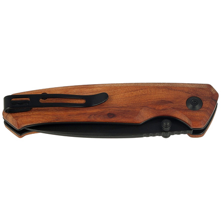 Nóż składany CIVIVI Altus Cuibourtia Wood, Black Stonewashed (C20076-3)