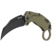 Reate Knife EXO-K Gravity Karambit Green Aluminium, Black PVD N690