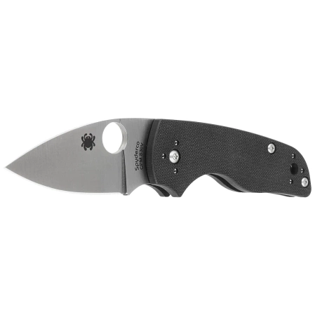 Nóż składany Spyderco Lil' Native Slipit Black G10, Satin Plain CPM S30V by Eric Glesser (C230NLGP)