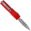 Nóż automatyczny OTF Microtech UTX-85 Gen IV D/E Red Aluminium, Apocalyptic F/S M390MK by Tony Marfione (12324-D12APRD)