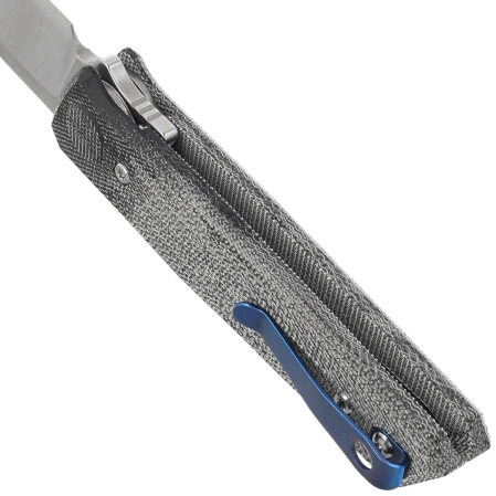 Nóż składany Reate PL-6 Black Micarta, Satin Nitro-V (PL-6 BKM SAT)