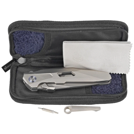 Rike Knife Shadow RK-Shadow-S-P Gray Titanium, Satin M390