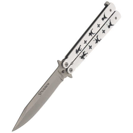 Nóż motylek Martinez Albainox Balisong Ninja Shuriken (36241)