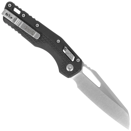 Microtech MSI S/E Knife Black Tri-Grip Polymer, Stonewashed M390MK by Tony Marfione (210T-10PMBK)