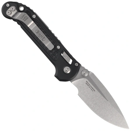Nóż składany Microtech LUDT Ram-Lok S/E Black Frag Aluminium, Stonewashed M390MK by Tony Marfione (1135RL-10FR)