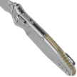 Microtech Socom Ram-Lok S/P-M Marfione Select Knife Slab Side Titanium, Blue HW, Stonewashed M390MK by Tony Marfione (160RLS-10SMS3)