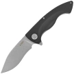Nóż składany Kubey Timberwolf KU208D Black G10, Stonewashed 14C28N
