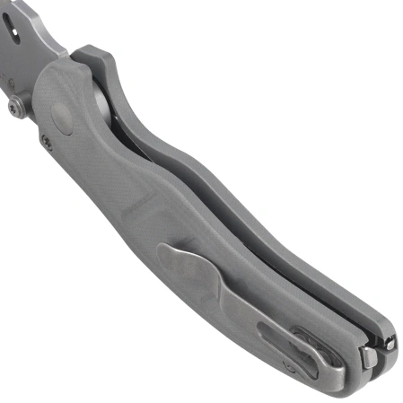 Kizer C01C Uti 1 Knife Gray G10, Bead Blasted 5Cr15MoV by Sheepdog Knives (V3488.29JSA1)