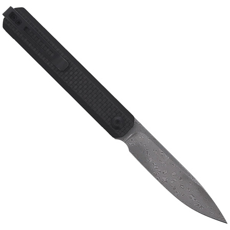 CIVIVI Knife Exarch Twill Carbon Fiber / Black G10, Damascus (C2003DS-1)