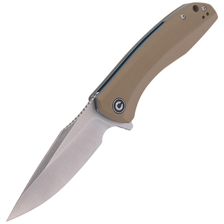 Nóż składany CIVIVI Baklash Tan G10, Satin Finish (C801B)