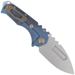 Nóż składany Medford Praetorian T DP Blue Titanium, Bronze HW/Clip, Tumbled S45VN by Greg Medford