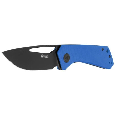 Nóż składany Kubey Thalia Blue G10, Blackwashed 14C28N (KU331P)