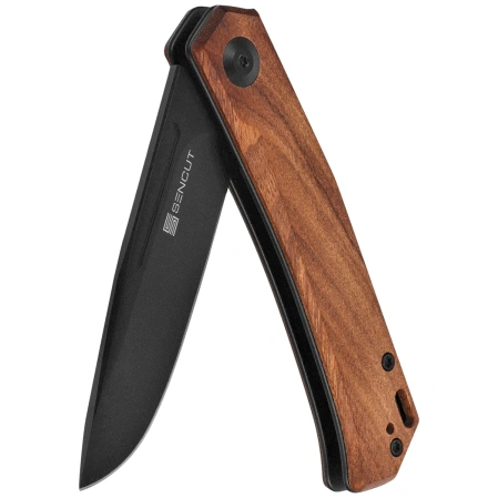 Nóż składany Sencut Braxx Guibourtia Wood, Black D2 (S25089-3)