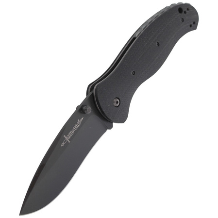 Nóż składany FOX & Mil-Tac by Patrick Nihiser, G10 Black (FX-MTF5)