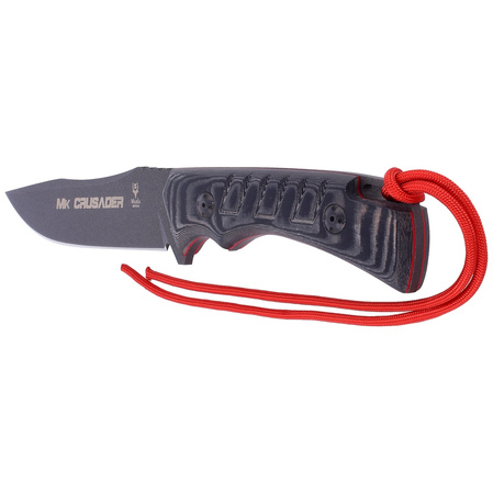Nóż Muela Crusader Black Micarta, Black Blade 125mm (CRUSADER-13M.N)