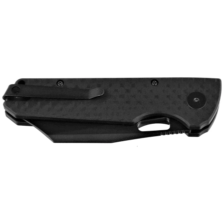 Nóż składany Bestechman Guardian Black G10 w/ Carbon Fiber Pattern, Black PVD D2 (BMK11E)