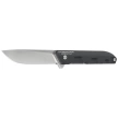 Extrema Ratio Ferrum E Knife Black Aluminum, Satin N690 (04.1000.0366/SAT/BLK)