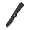 Civivi Crabby Knife Black Canvas Micarta, Black Stonewashed 14C28N by Ken Onion Jr. (C24055-3)