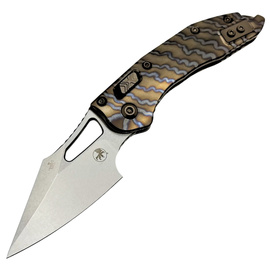 Nóż składany Microtech M-Stitch Ram-Lok S/E Marfione Select Titanium, Stonewashed M390MK by Borka Blades and Tony Marfione (169MRL-10MS7)