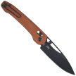 Bestech Cobber Knife Brown Micarta, Black PVD 14C28N by Happy as Larry (BG68F)