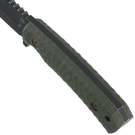Nóż Fox Monteserra OD Green G10, Top Shield/Stonewashed Niolox by GZ Tactical Knives (FX-628 G10OD)