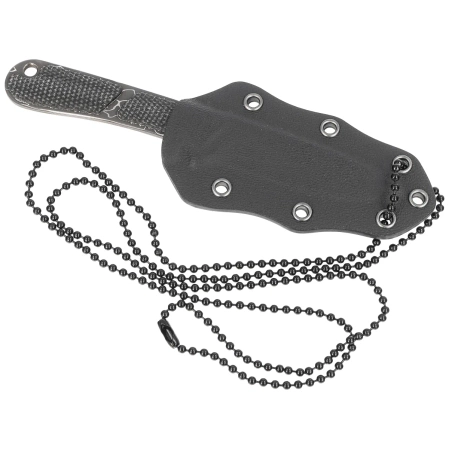 Civivi Knife Mini Elementum Fixed Dark Green Micarta, Damascus (C23010-DS1)