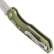 Nóż składany Microtech MSI Mini Ram-Lok S/E Fluted OD Green Aluminium, Stonewashed M390MK by Tony Marfione (210M-10FLOD)