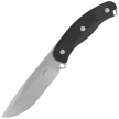 Kubey Bearcat Knife Black G10, Beadblasted 14C28N by Maksim Epifantsev (KU426A)
