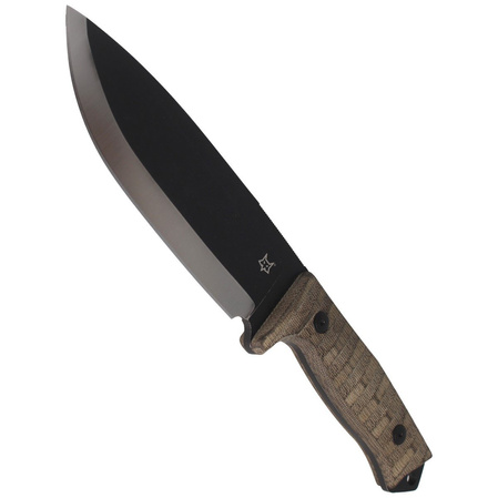 FOX Bushman Fixed Knife Canvas Micarta OD Green (FX-609 OD)