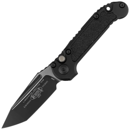 Microtech LUDT Gen III T/E Automatic Knife Black Aluminum, Black M390MK by Tony Marfione (1136-1T)