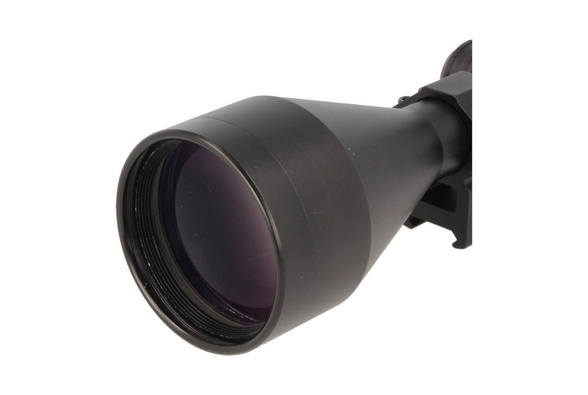 Lensolux Rifle Scope 2.5-10x56E, reticle 4 Red Dot illuminated (19314)